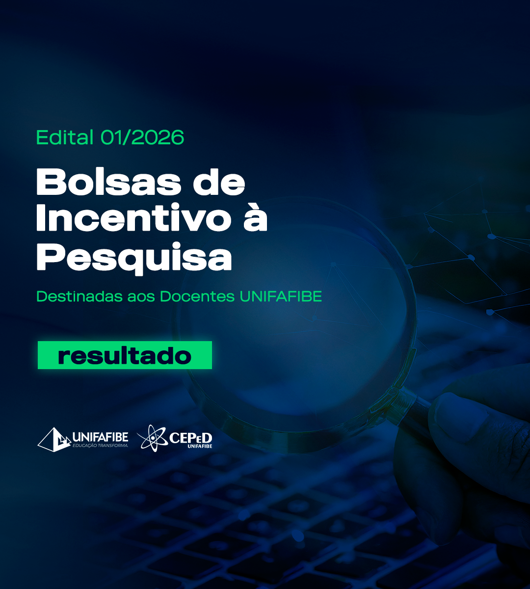 bolsa de pesquisa resultado